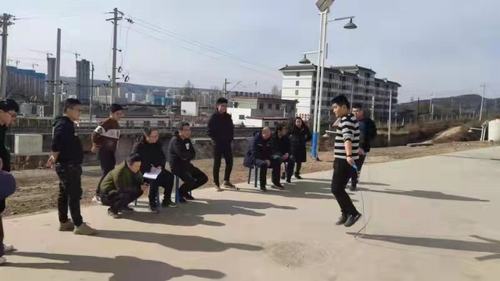 陕煤建设咸阳分公司第六项目部举行迎新春运动会