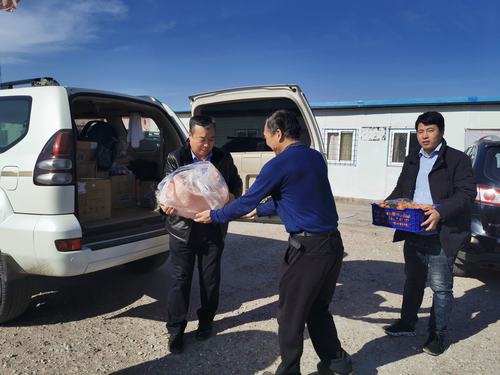 陕煤建设掘进公司：节前慰问暖人心  一言一行总关情