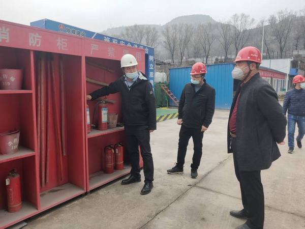 陕煤建设澄合分公司第三项目部撸起袖子加油干 复工复产不负春