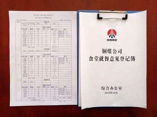 陕煤建设铜煤公司“三强化”促进食堂管理上台阶