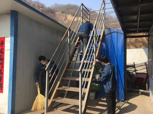 陕煤建设澄合分公司各单位多种形式开展爱国卫生运动