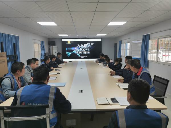 陕煤建设韩城分公司土建二项目部开展“4·15全民国家安全教育日”宣传教育活动