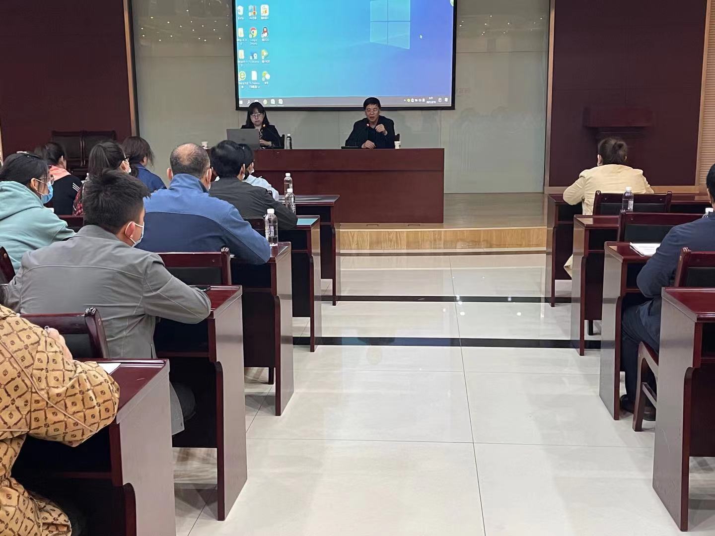 陕煤建设集团组织施工成本统计培训