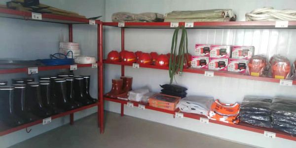 陕煤建设汉中分公司加强物资管理 打造标准化库房