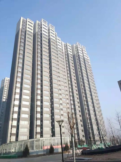 陕煤建设公司神南华府26#号楼顺利交房