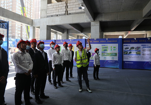 陕煤建设咸阳分公司赴广联达智慧建筑产品研发及产业化基地项目对标学习