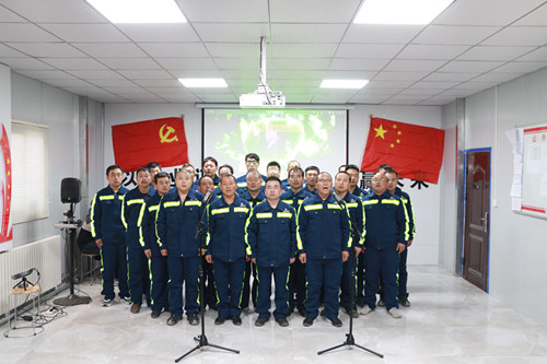 陕煤建设机电安装公司迎“五一”职工文化活动进一线