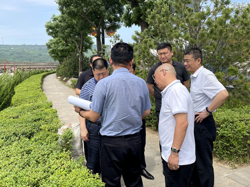 王宁一行赴蓝田县进行项目考察调研