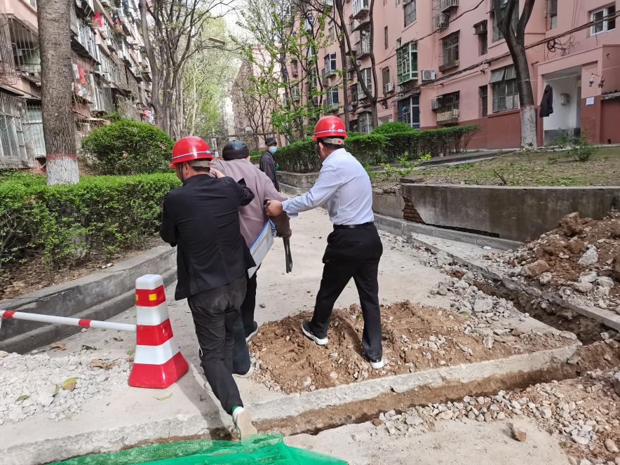 陕煤建设绿宇公司：老旧小区换新颜  “三供一业”项目暖人心