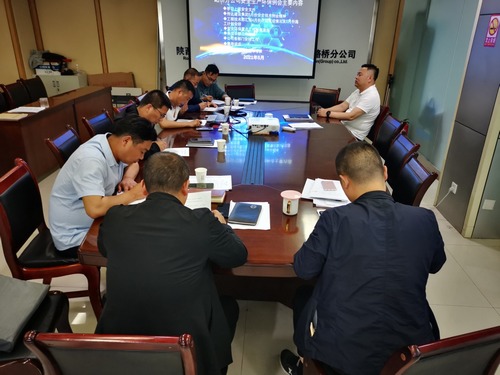 陕煤建设路桥分公司多举措筑牢安全防线