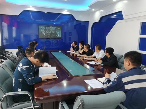 陕煤建设洗选煤运营公司红柳林洗煤厂项目部：重温长征精神 汲取奋进力量