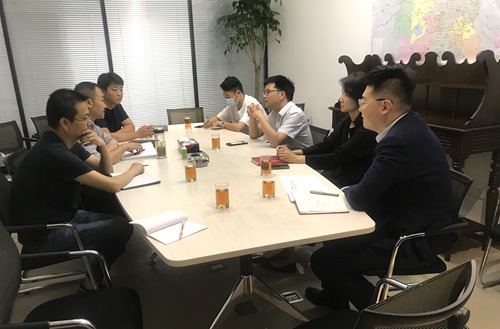 陕煤建设公司前往高科地产学经验取真经