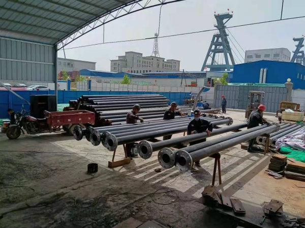 陕煤建设汉中分公司第五项目部全力打好西卓煤矿南翼总回风管道安装攻坚战