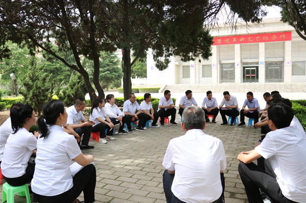 陕煤建设澄合分公司上下联动让党史学习教育有声有色