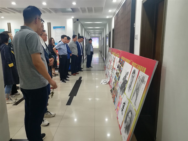 陕煤建设澄合分公司书画摄影牌板展庆祝建党100周年