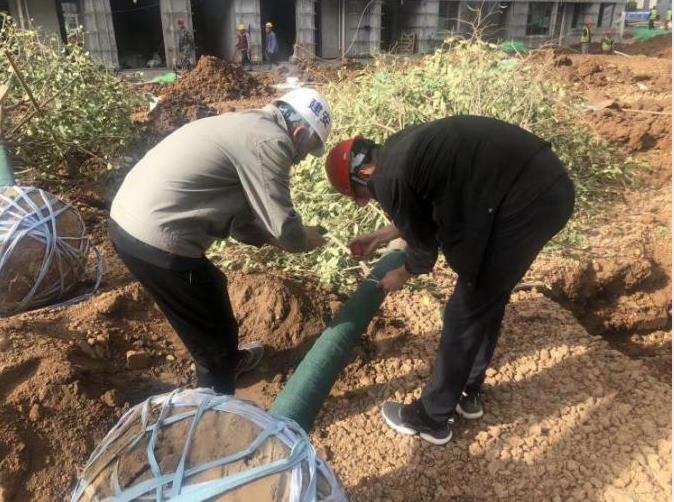 陕煤建设绿宇公司:蓝山水岸项目“大干快上” 施工热潮正当时