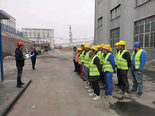 陕煤建设韩城分公司土建五项目部多措并举严把施工安全关