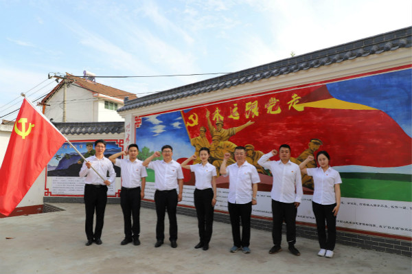 陕煤建设汉中分公司深入杨育才抗美援朝红色教育中心参观学习