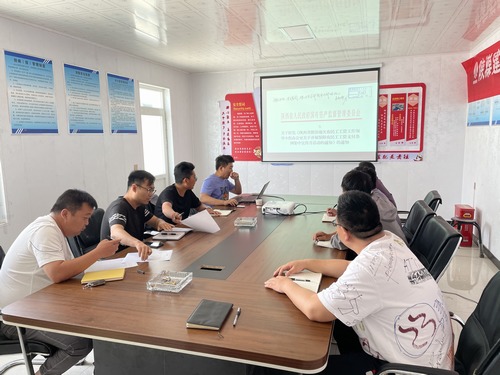 陕煤建设路桥分公司各基层项目部开展综合培训活动