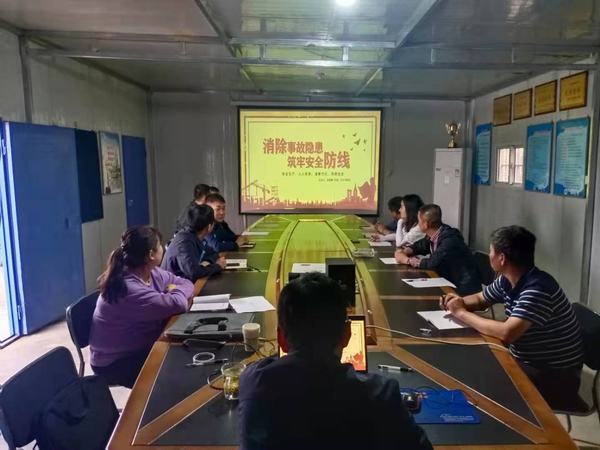 陕煤建设澄合分公司开展一线安全宣讲活动