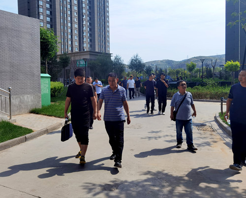 陕煤建设公司神南华府小区二期工程顺利通过综合验收