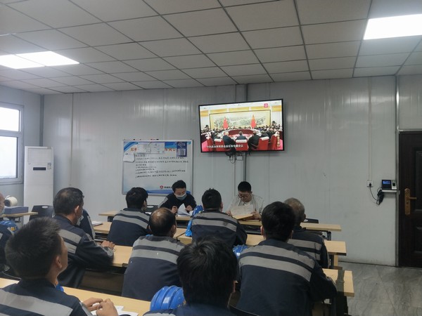 陕煤建设洗选煤运营公司红柳林洗煤厂项目部：“四强化”保安全 促生产