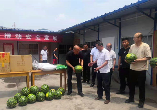 陕煤建设矿建三公司：学史历行，进基层“送清凉”