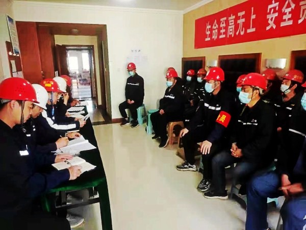 陕煤建设澄合分公司第一机电安装队工程施工+承揽两手用力取得实效