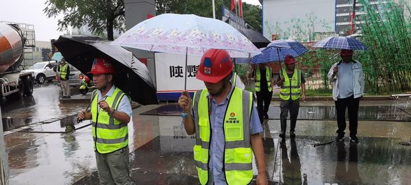 陕煤建设天工公司土建十五部雨季防汛举措坚