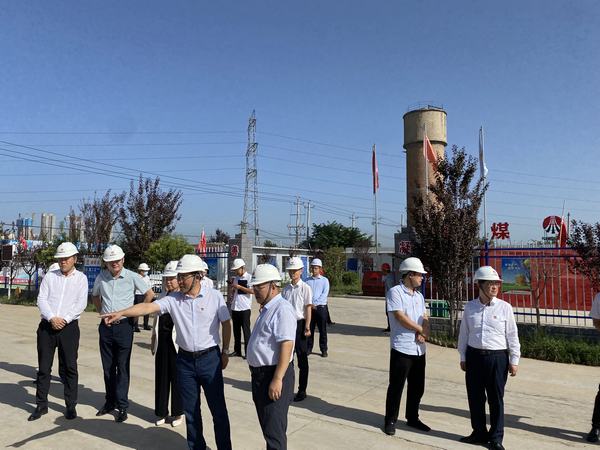 韩城市人大常委会副主任孙长虹深入黄河国际汽车博览园项目检查指导工作