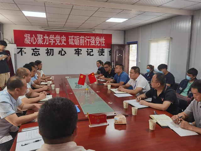 陕煤建设洗选煤运营公司与机电安装公司对标交流学习