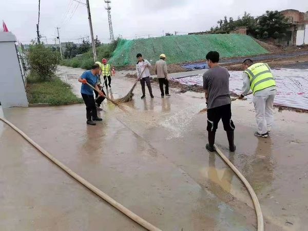 陕煤建设天工公司渭阳佳苑项目“雨季三防”有妙招,未雨绸缪早预防
