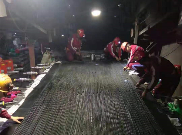 陕煤建设机电安装公司:提前10小时完成曹家滩矿三项检修任务