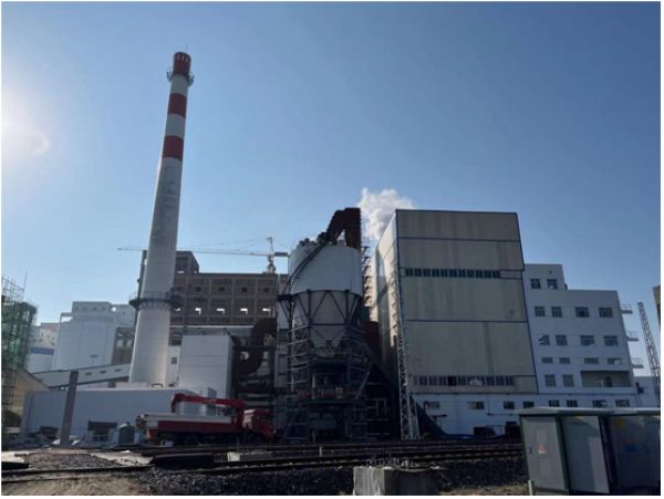 陕煤建设天工公司承建的金鸡滩煤矿新锅炉房项目顺利完工并投入使用