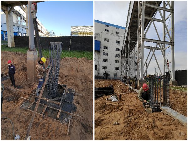 陕煤建设天工公司土建二部冬季施工有良方