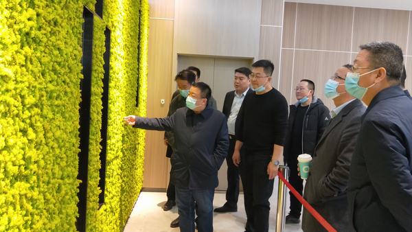 陕煤建设榆林公司施工的榆林市金融中心装修项目顺利通过榆林城投集团预验收