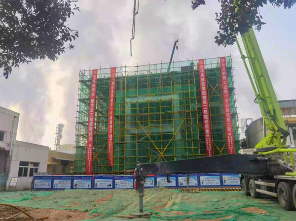 陕煤建设机电安装公司顺利完成承建的渭化净水车间阶段施工任务