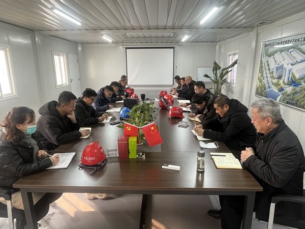 陕煤建设天工公司土建十一部：新年新目标，吹响2022嘹亮的号角