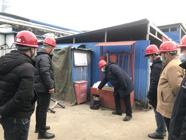 陕煤建设澄合分公司各项目单位收假收心忙复工