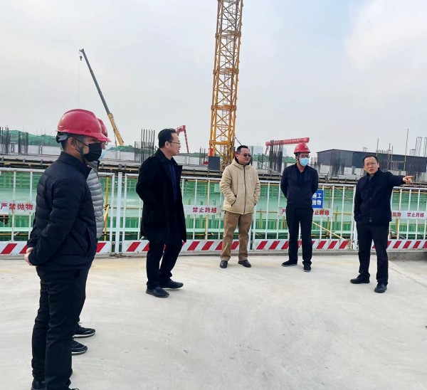 中电科西北副总经理薛敏莅临陕煤建设渭南分公司北斗星基建设项目检查指导工作