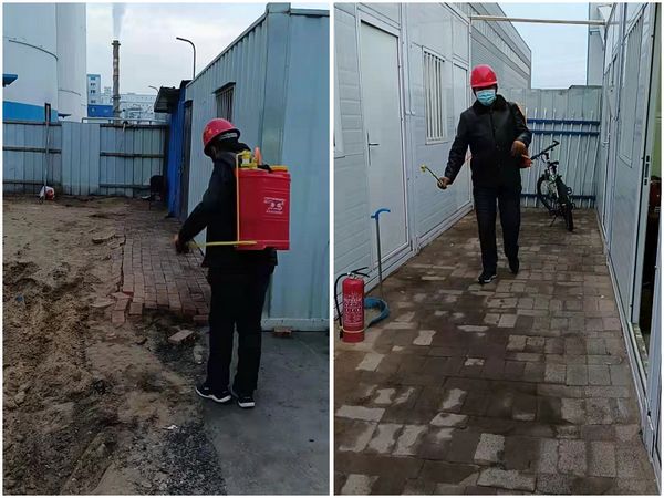 陕煤建设天工公司土建二部：疫情防控不松懈，安全生产不打烊