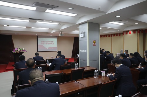 陕煤建设路桥分公司组织召开2021年度中层干部述职会