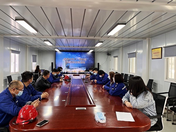 陕煤建设渭南分公司第十一项目部防疫应急演练“动真格”