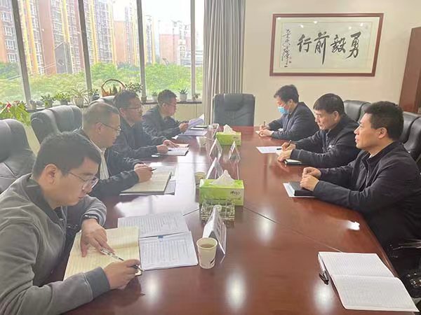 陕煤集团纪委第三调研督察组来陕煤建设调研督导检查