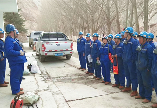 陕煤建设矿建三公司:人间最美四月天,不负春光与时行