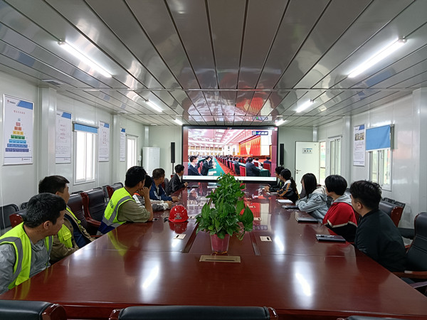 陕煤建设咸阳分公司青年团员立足新时代，开启新征程