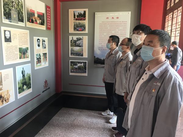 陕煤建设韩城分公司土建二项目部:红色教育基地讲党课 让党员教育“走新”更“走心”