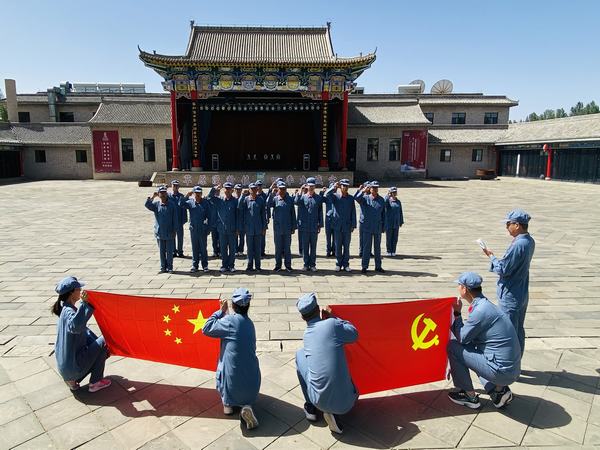 陕煤建设内蒙古分公司：不忘跟党初心，牢记青春使命