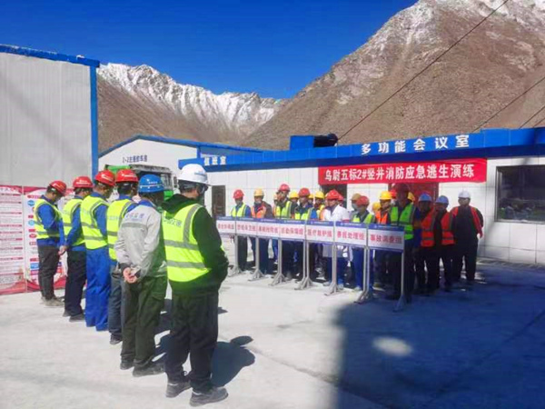 陕煤建设矿建三公司天山项目部:防患未“燃”,“火”速逃生