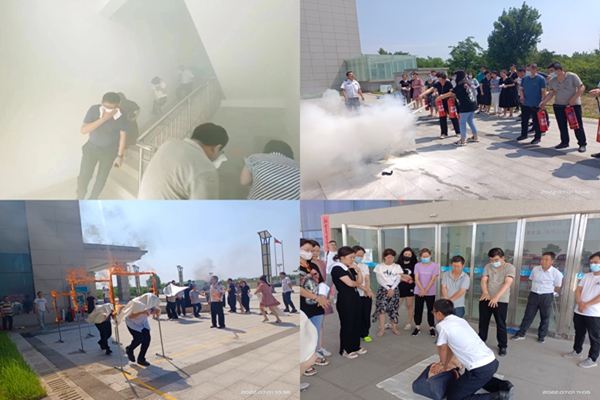 陕煤建设天工公司：多角度消防综合培训及演练 提高全员安全防御能力